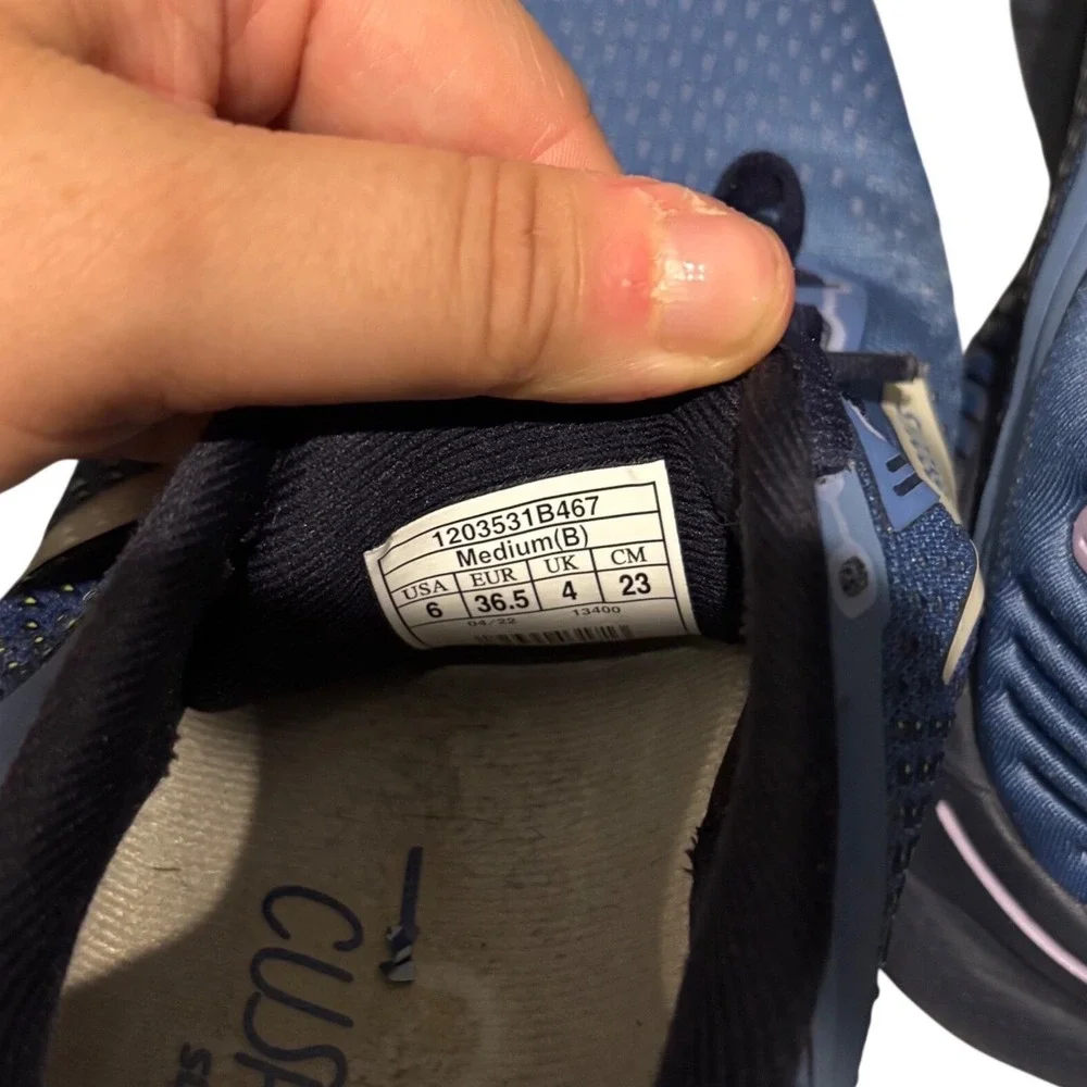 Brooks Adrenaline GTS 22 Womens Running Shoes Blue Navy 1203531B467 Size 6